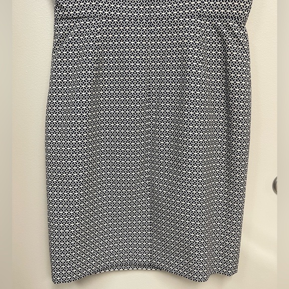 NWT Talbots Bow-Front Patterned Dress - Picture 12 of 15